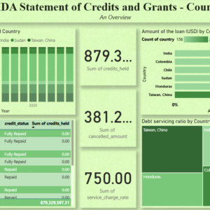 IDA analysis dashboard
